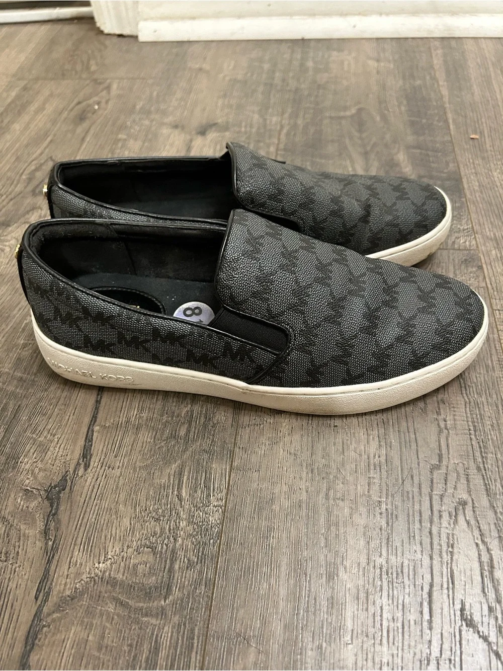 Michael Kors Women’s Keaton Monogram Slip-On Sneakers